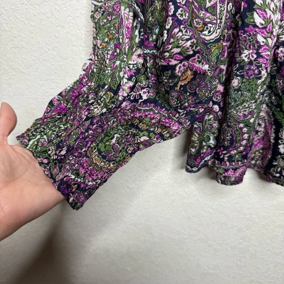NWT Cleobella Ainsley Floral Paisley Top XL - Picture 8 of 13
